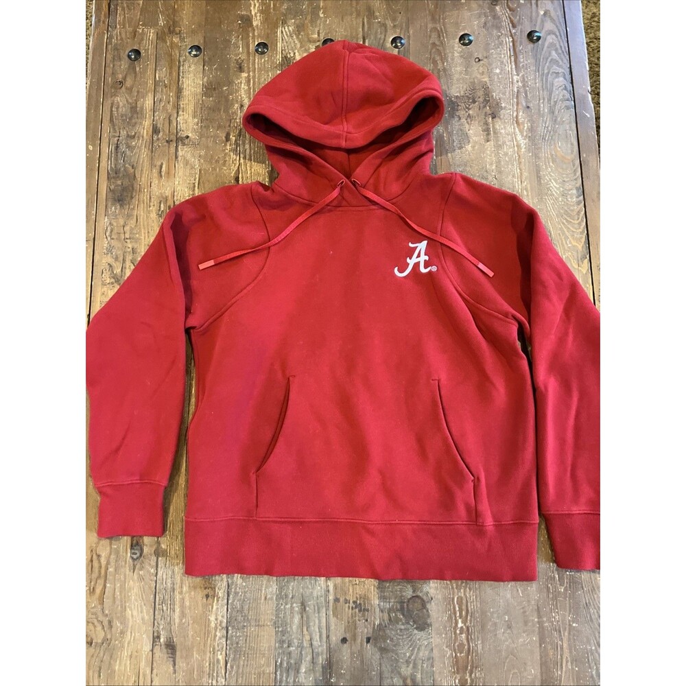 Lululemon University Of Alabama Script A Red Relaxed Fit Hoodie Women’s Size 8